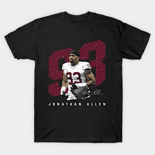 Jonathan Allen Washington Player Number T-Shirt